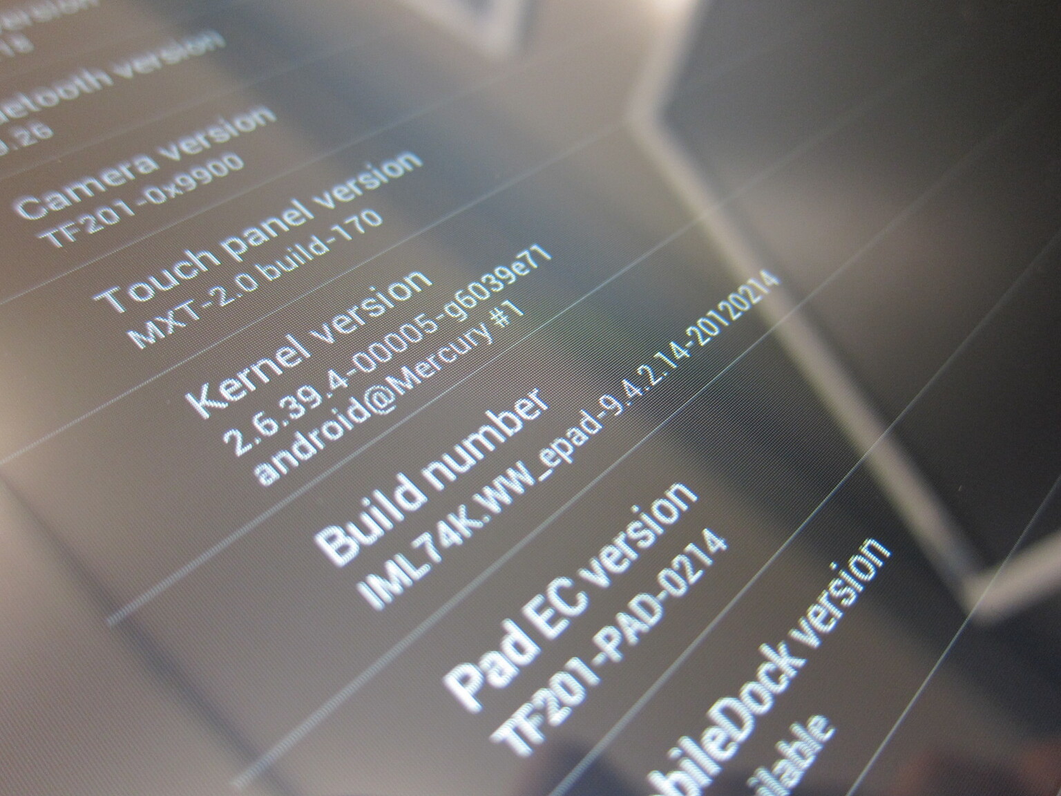 Asus Eee Pad Transformer Prime update: Force reset fixed