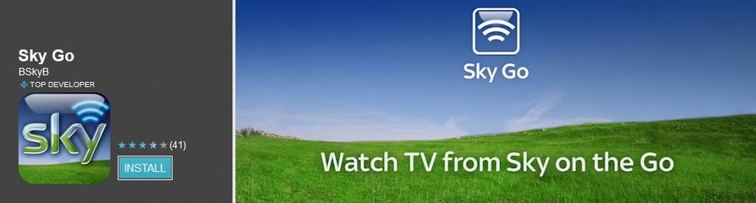 Sky Go for Android hands-on video