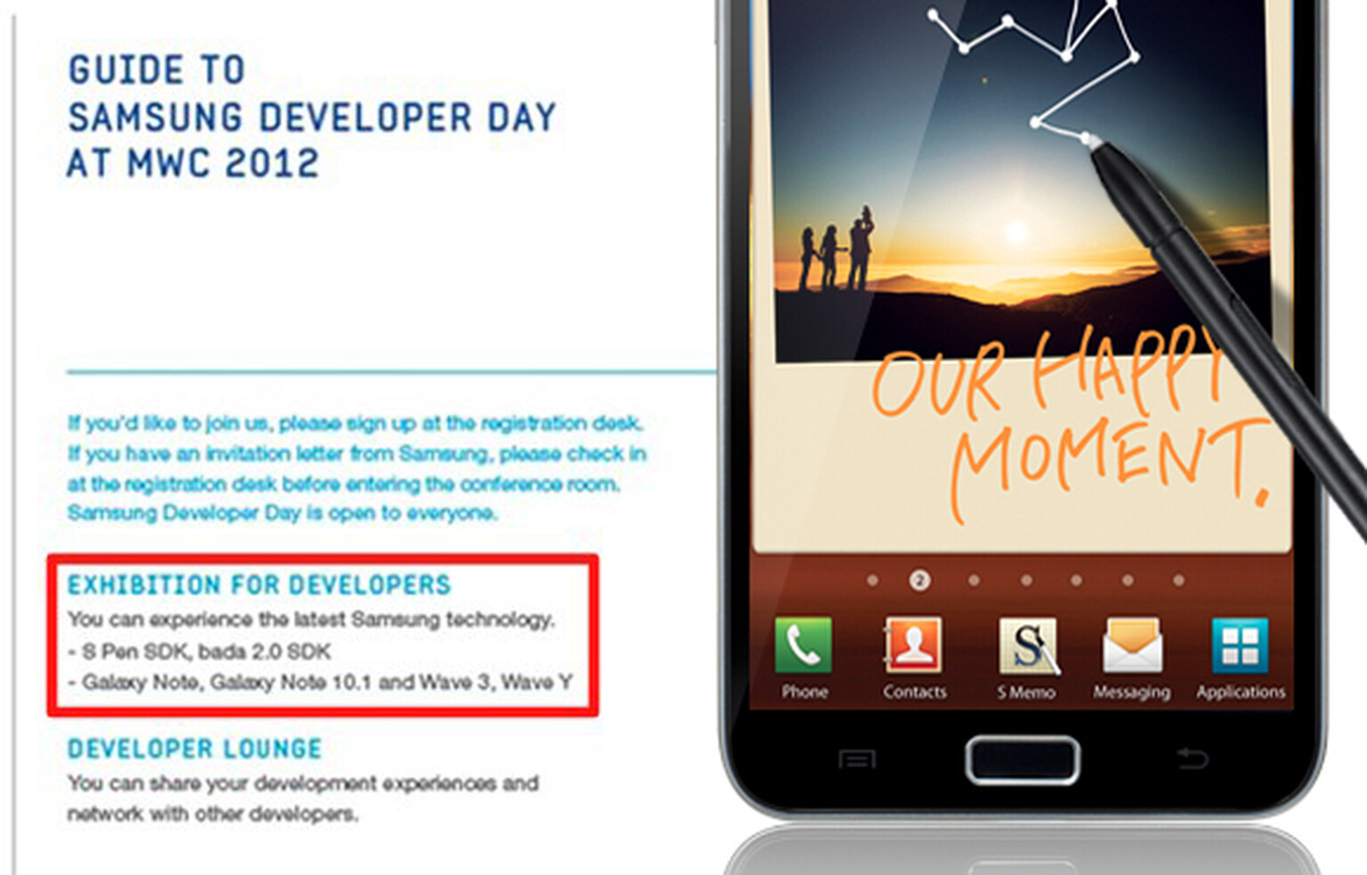 Samsung Galaxy Note 10.1 headed to MWC