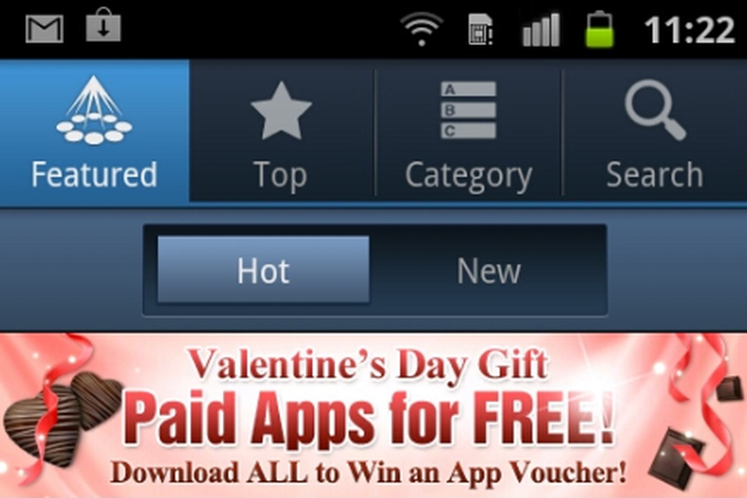 Samsung Apps giving away free games and apps for Valentine’s Day