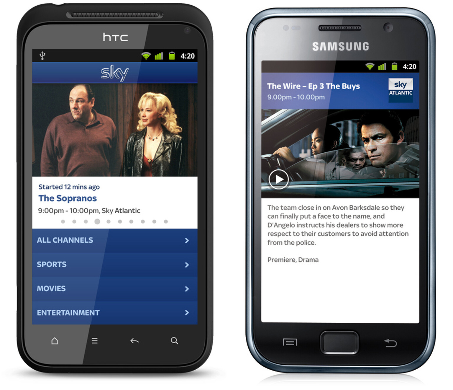 Sky Go app coming to Samsung Galaxy S2, HTC Sensation and others next month