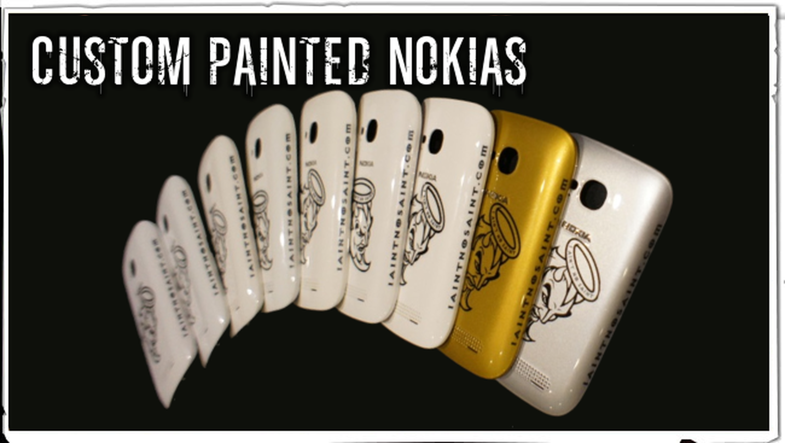 I Ain't No Saint to offer customised covers for the Nokia Lumia 710