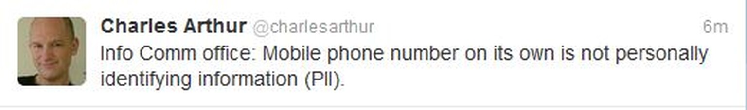 O2: Sharing your number?