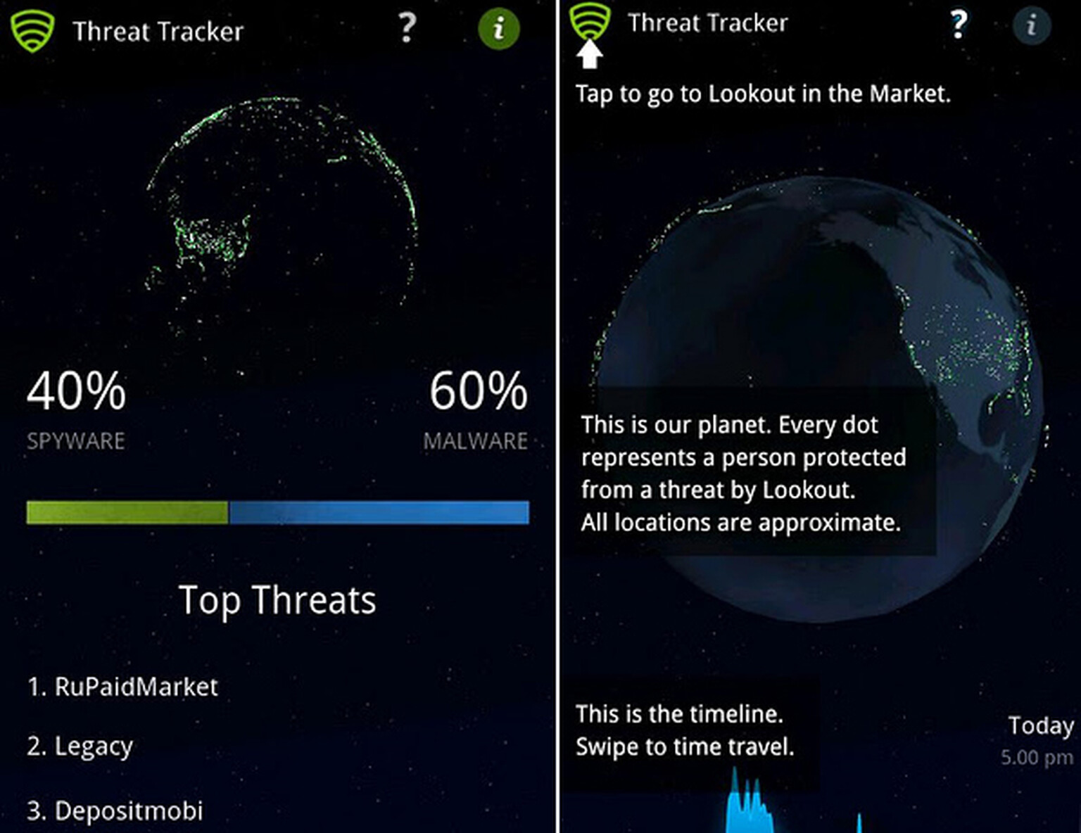 Lookout launches Mobile Threat Tracker, visualises real-time virus protection on your Android phone