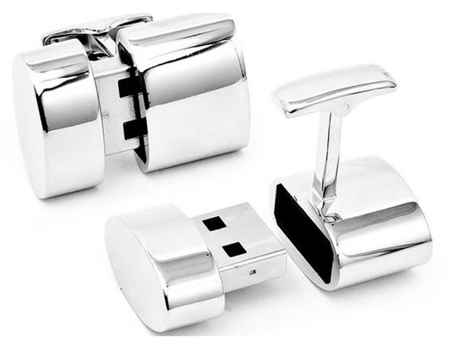 Cufflinks that double up as a WiFi hotspot from Brookstone