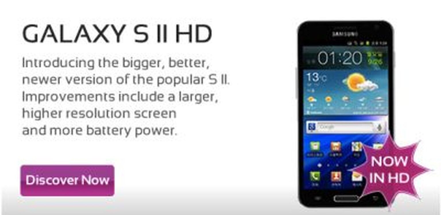 Samsung Galaxy S2 HD: UK bound?