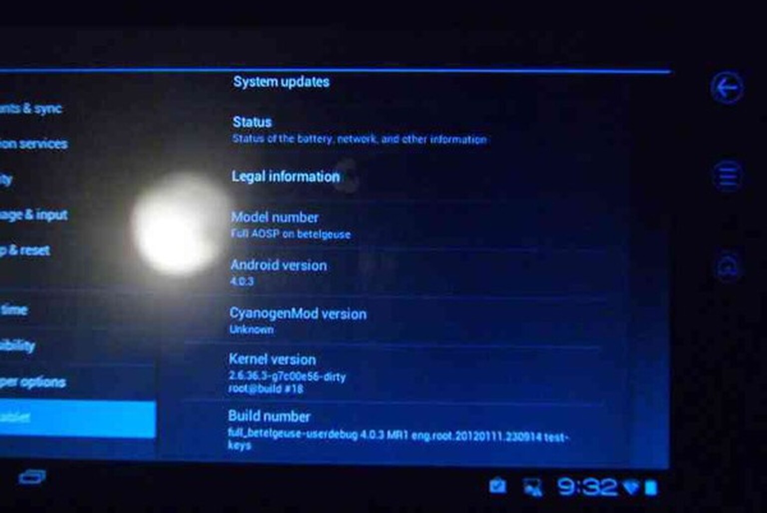 Dell Streak 7 gets an unofficial Ice Cream Sandwich port