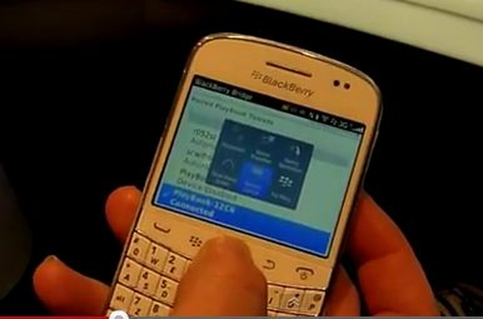 BlackBerry PlayBook OS  2.0: turn your BlackBerry into a PlayBook controller (video)