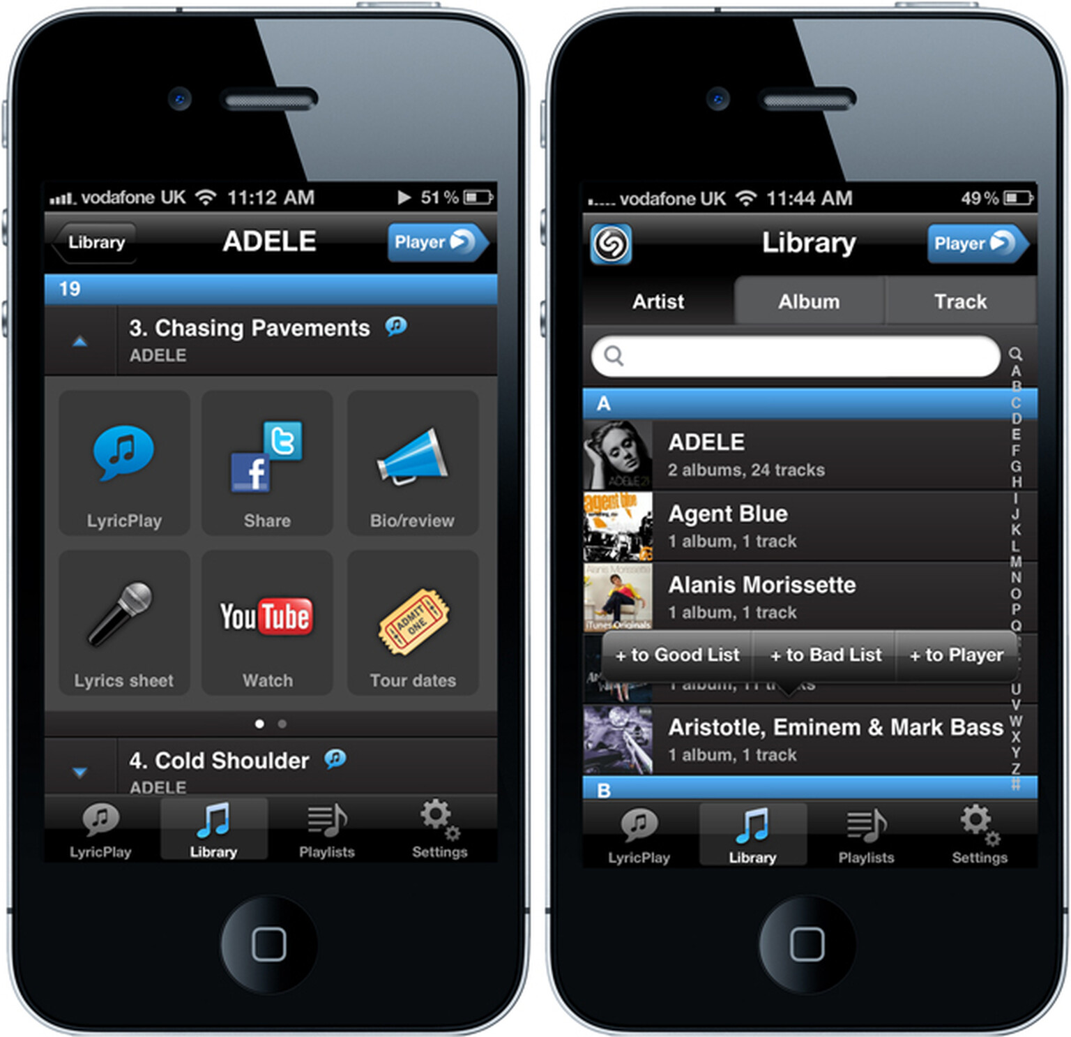 Shazam Player for iOS: Replace your iPhone’s music app with an advanced player