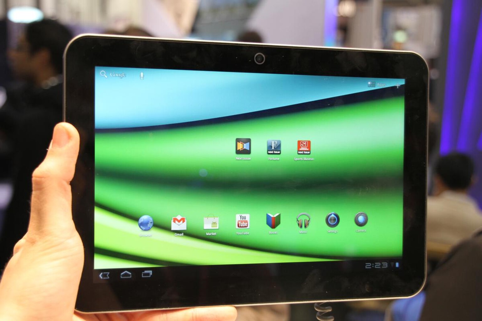 Toshiba Excite X10 Android  tablet: Hands-on photos and video