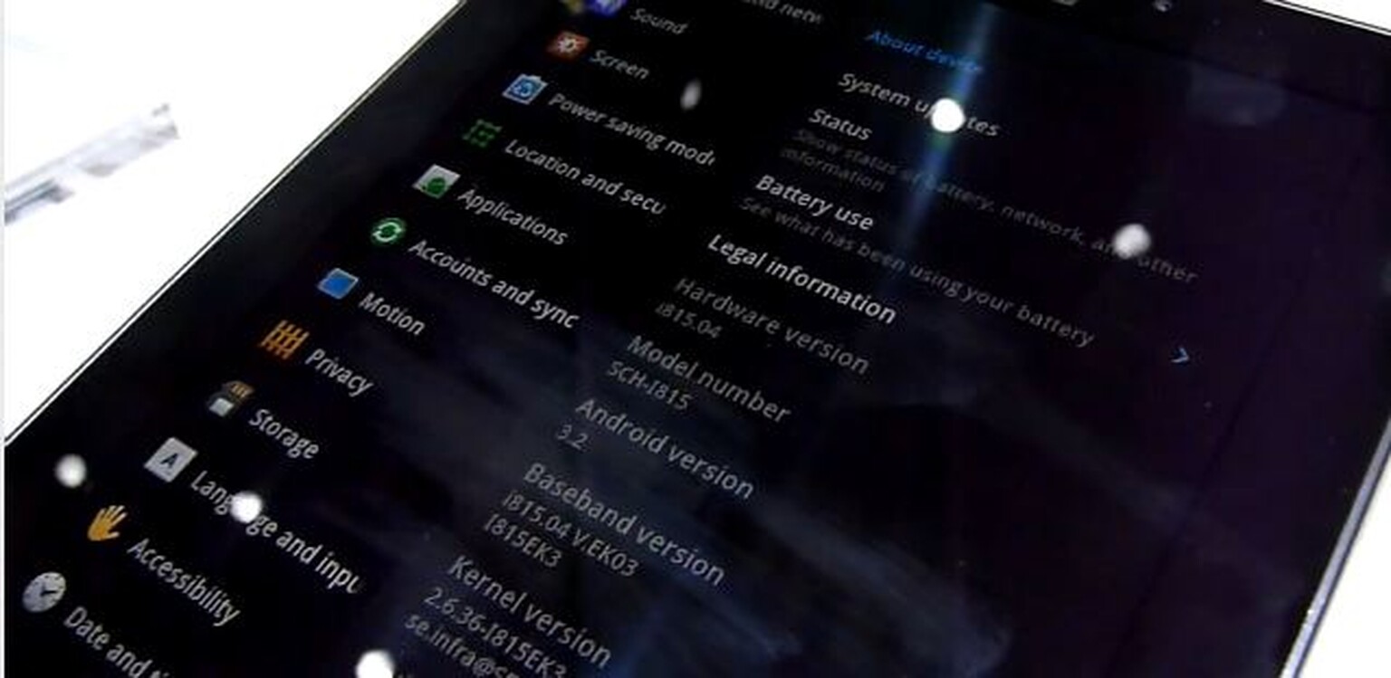 Samsung Galaxy Tab 7.7 LTE Hands on video