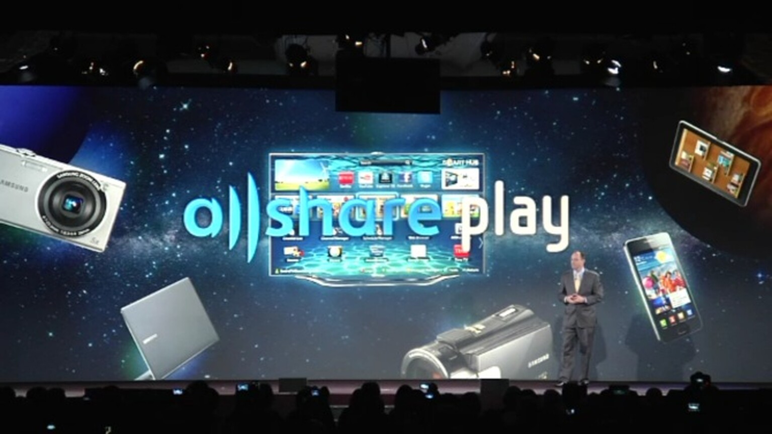 Samsung's AllShare Play allows you to push and pull content across devices