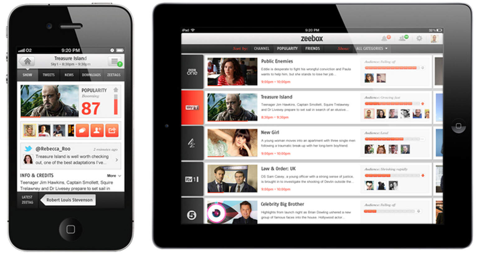 Sky+ iOS apps to add zeebox features, turn your iPhone and iPad into remote controls