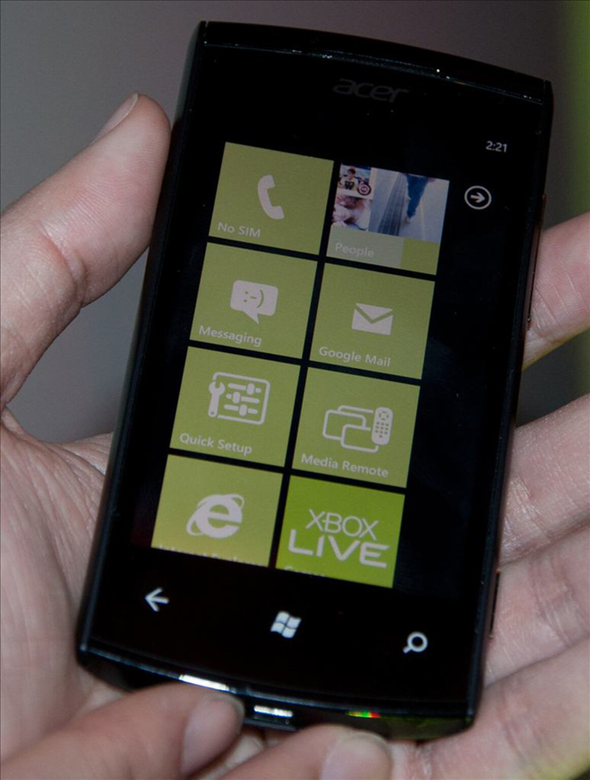 Acer Allegro Windows Phone: Hands-on and first impressions