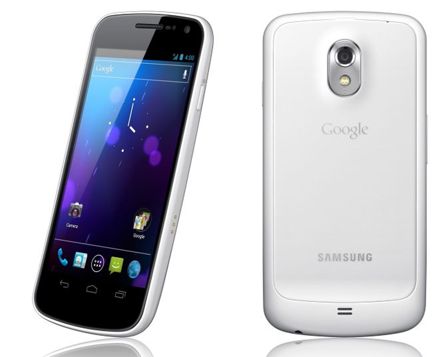 Samsung Galaxy Nexus white edition gets official pictures