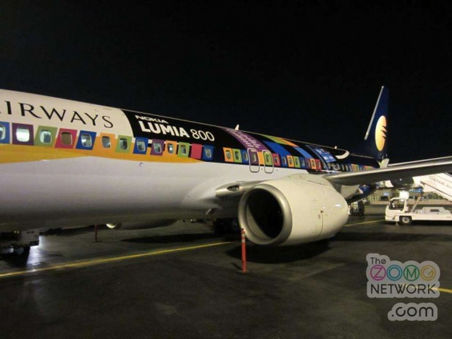 Nokia Lumia 800-branded passenger jet is plane crazy