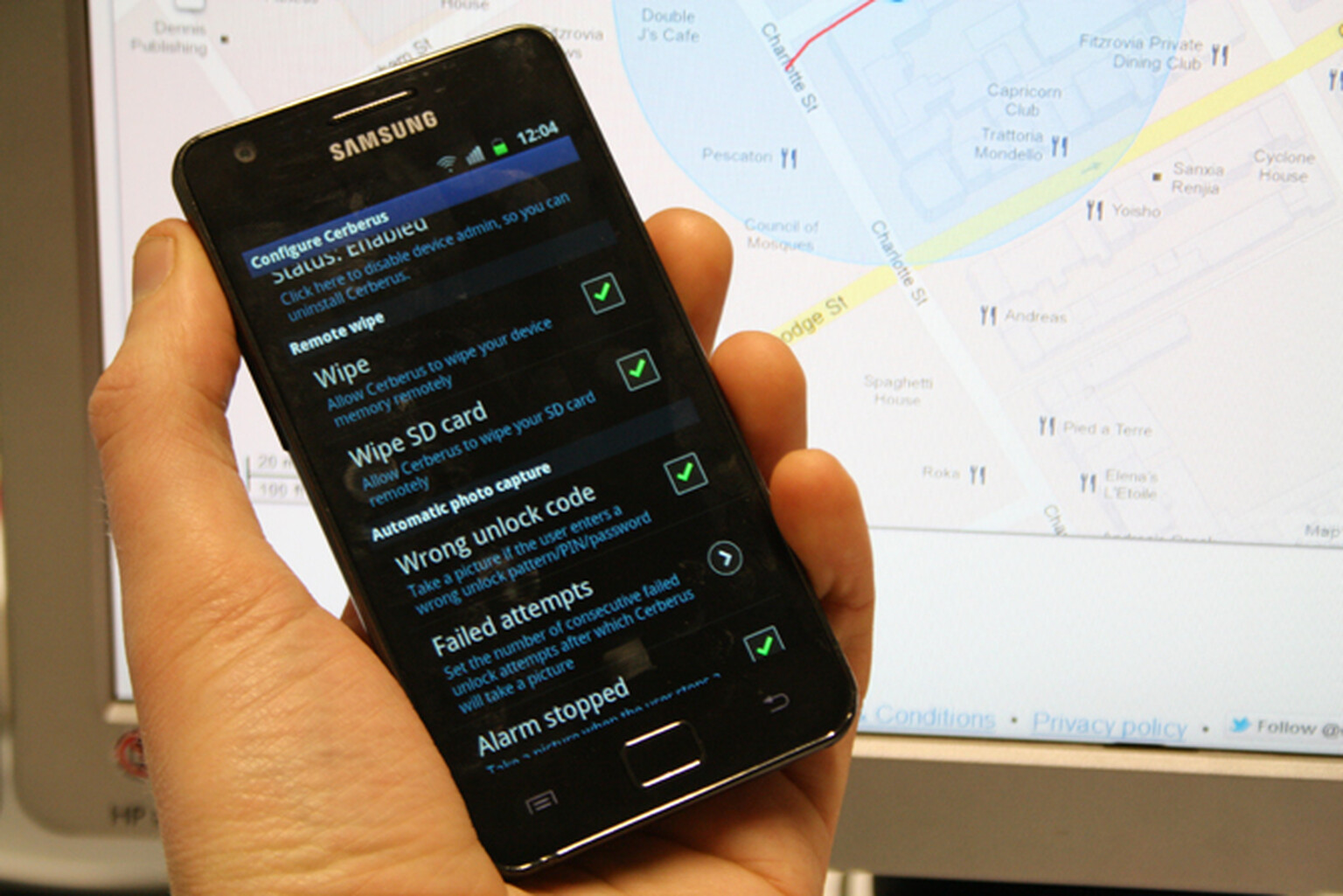 Cerberus for Android: Three ways to protect and track your phone with one app