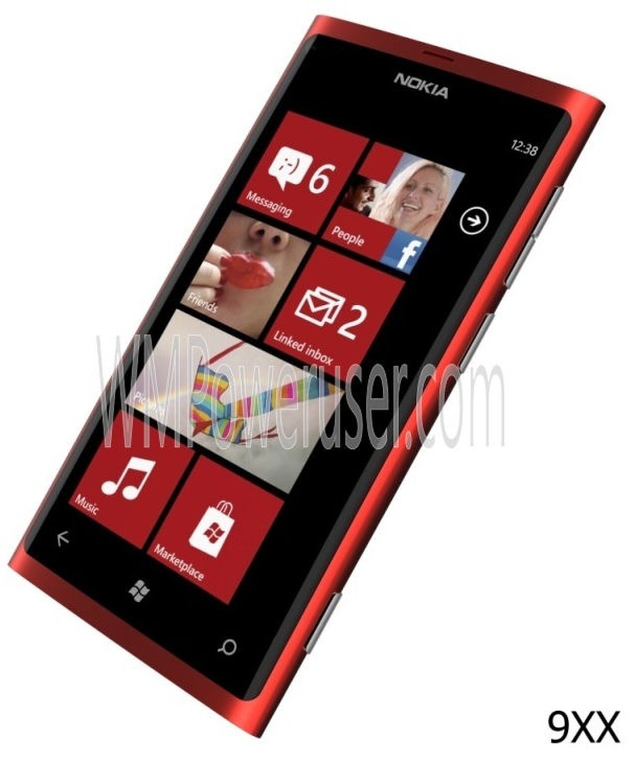 Nokia Lumia 900 render in sexy red appears: Looks a lot like a Lumia 800