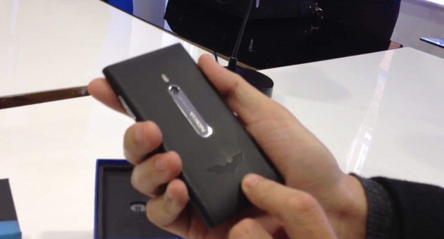 Holy Marketing Exercise Batman! Nokia Lumia 800 Dark Knight Rises edition unfurls its bat-wings