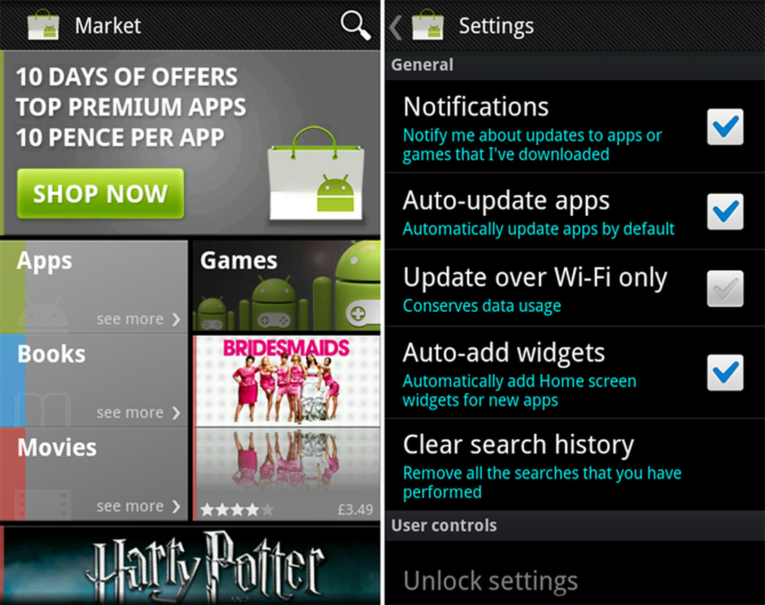 Android Market 3.4.4 available for download: Adds apps to your homescreen automatically