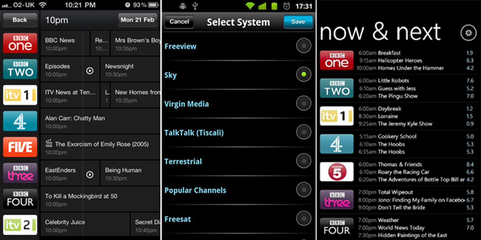 TV planning for Christmas on your phone: Catch up apps and TV guides