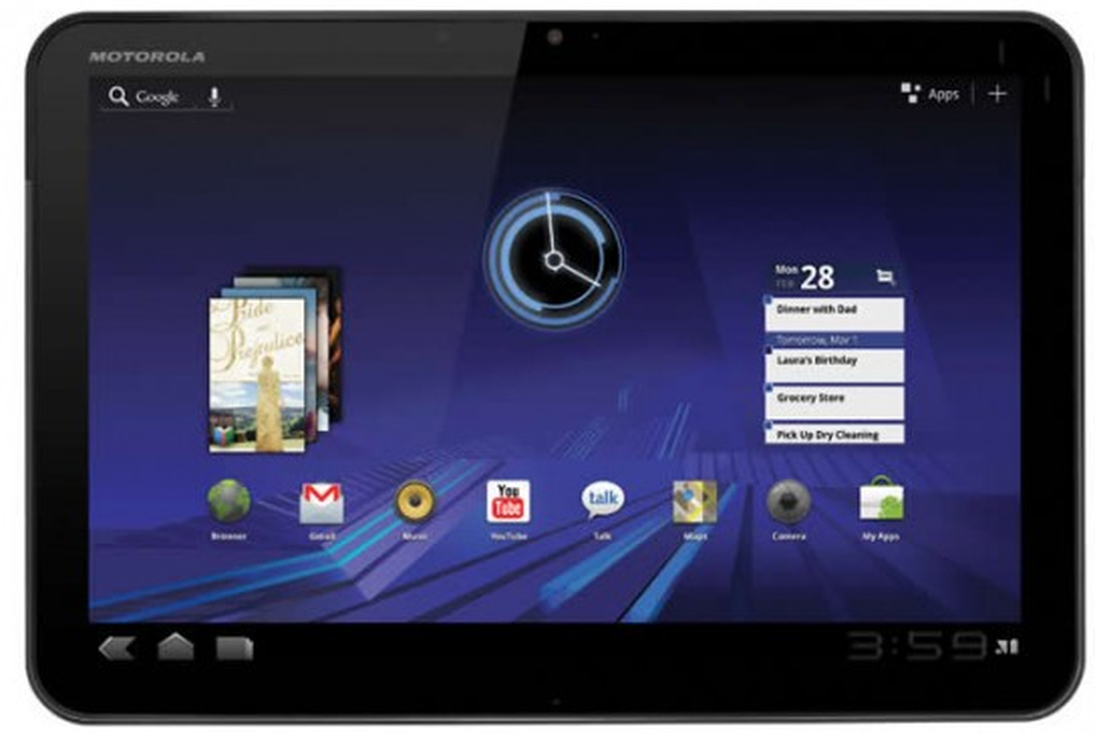 Motorola XOOM™ 3G update rolled out in Europe