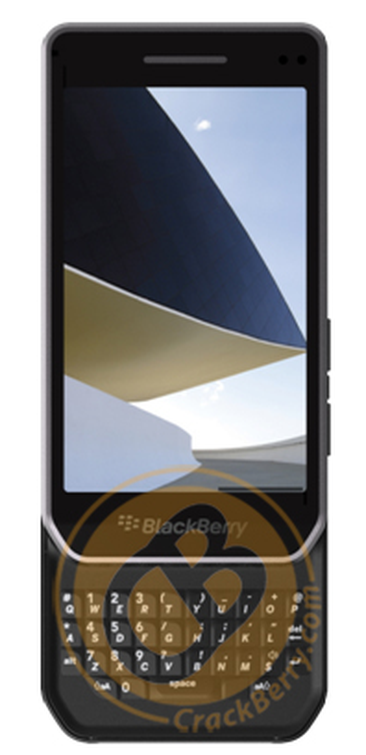 First image revealed for the BlackBerry Milan