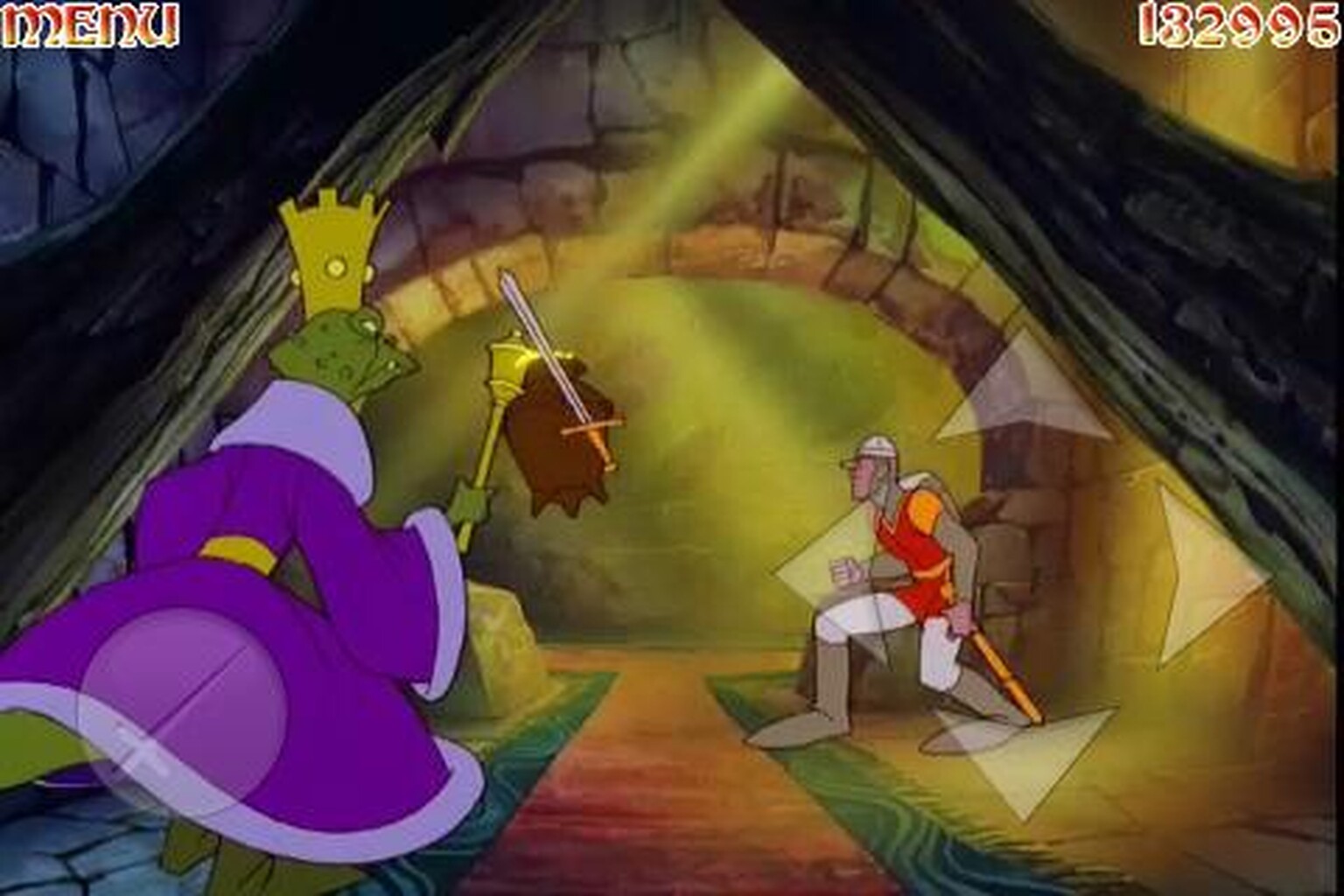 Faithful port of Dragon’s Lair hacks and slashes its way to the Android Market