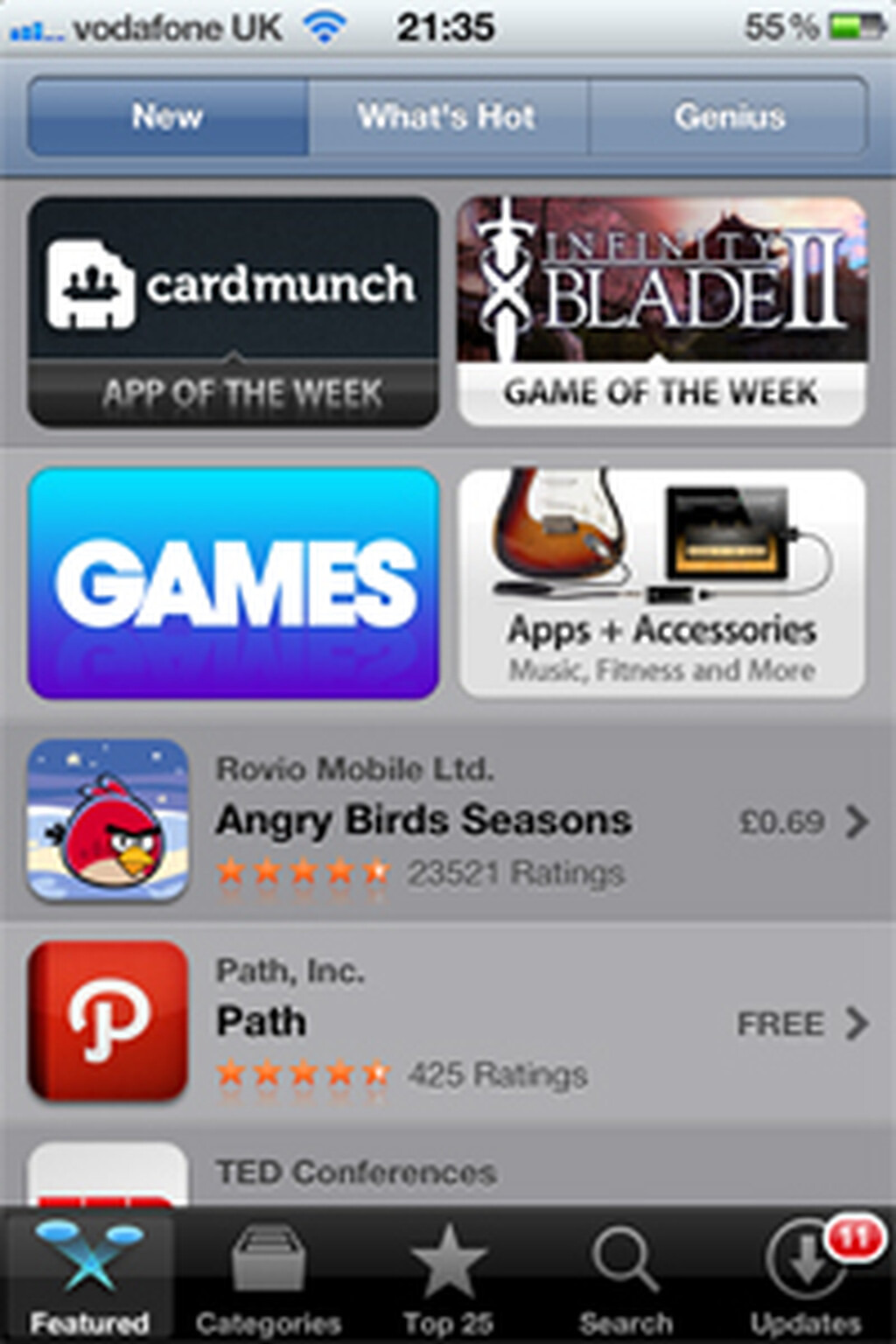 Day 7 of the Recombu Advent Extravaganza: Win a £25 iTunes voucher