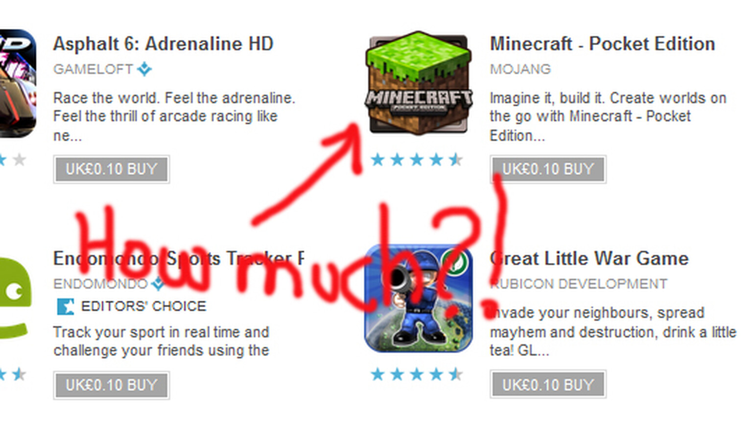 Android Market’s ‘10 Billion’ promotion: Minecraft, SwiftKey X, FieldRunners HD and more all for 10p each