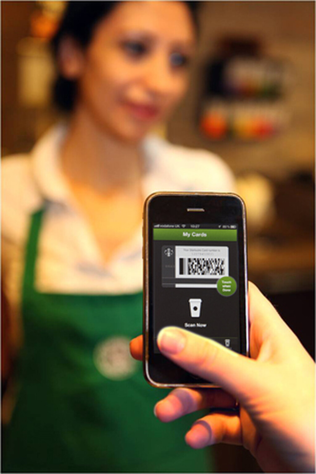 Starbucks launching one-touch payment app for iPhone