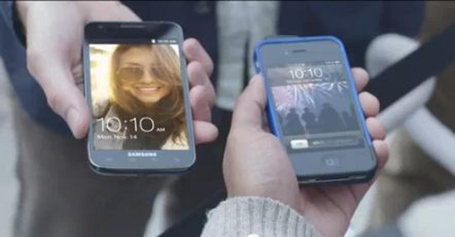Samsung Galaxy ad takes on Apple iPhone queue dwellers