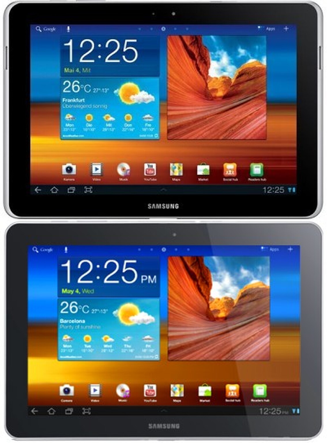 Samsung launching modified Galaxy Tab 10.1N Android tablet