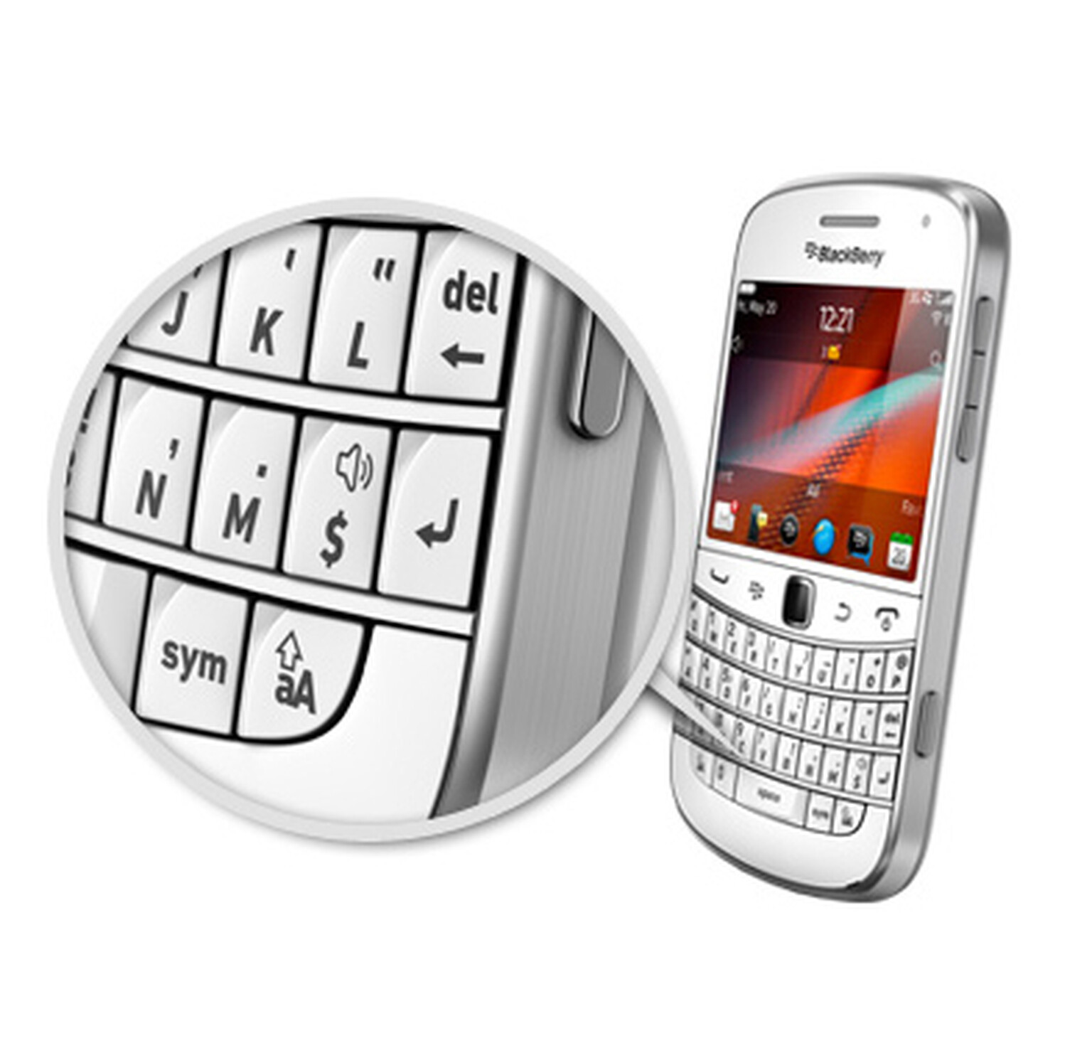 White BlackBerry Bold 9900 available to buy from Vodafone now