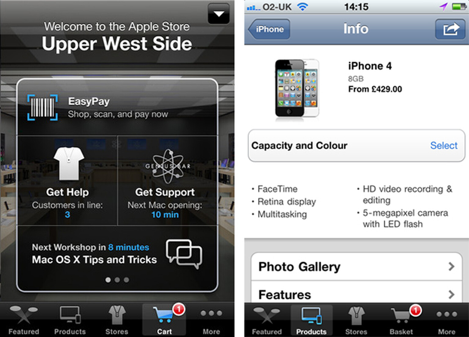 Apple Store 2.0 update hits: Buy Apple stuff on your iPhone, pick up in store, US-only for now
