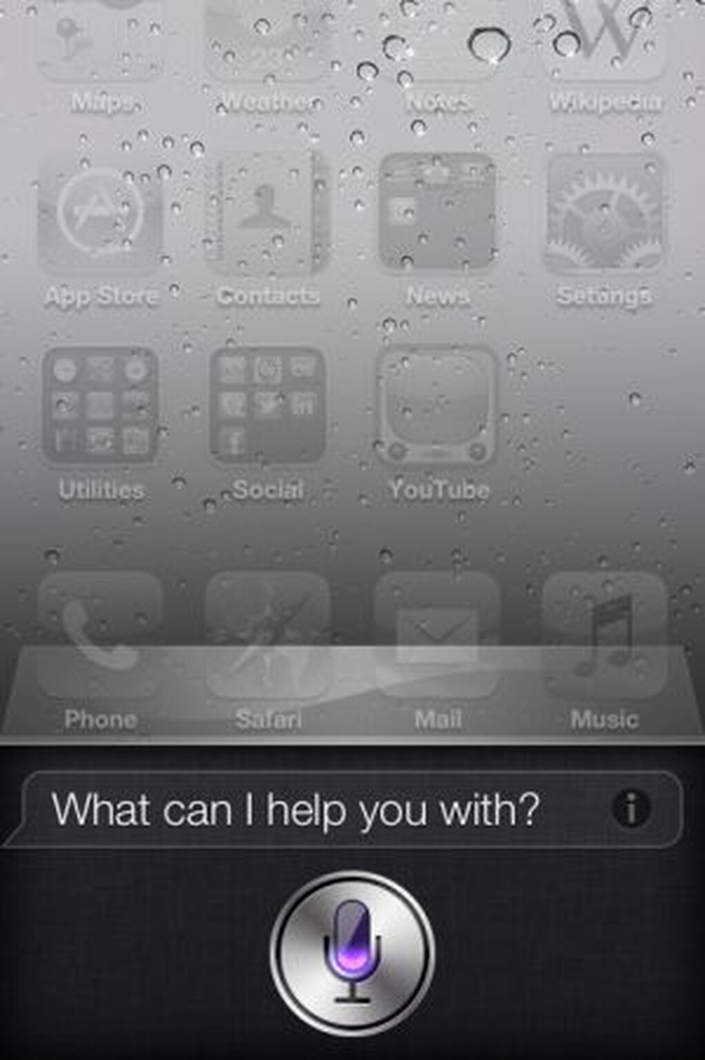 Apple testing Siri on the iPhone 4?