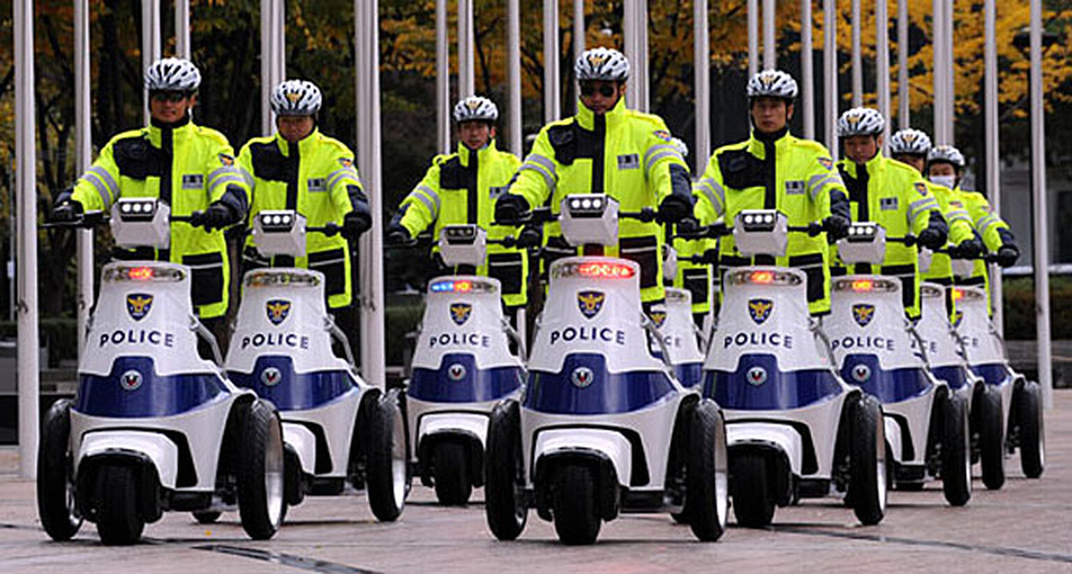Are these the world’s least intimidating police cars?