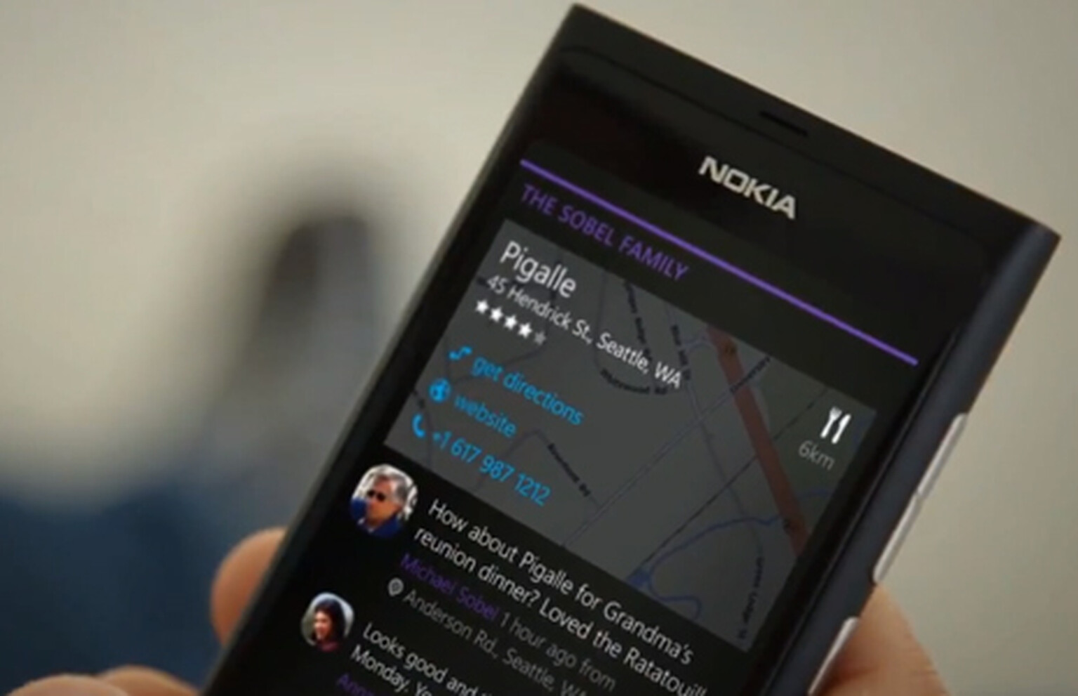 Nokia shows off its Public Transport and Pulse apps coming to the Lumia 800