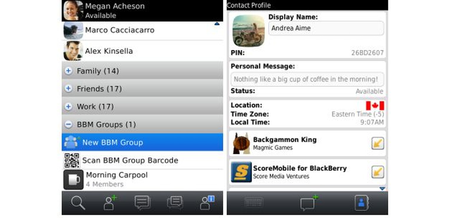 What is BlackBerry Messenger and how does it work?
