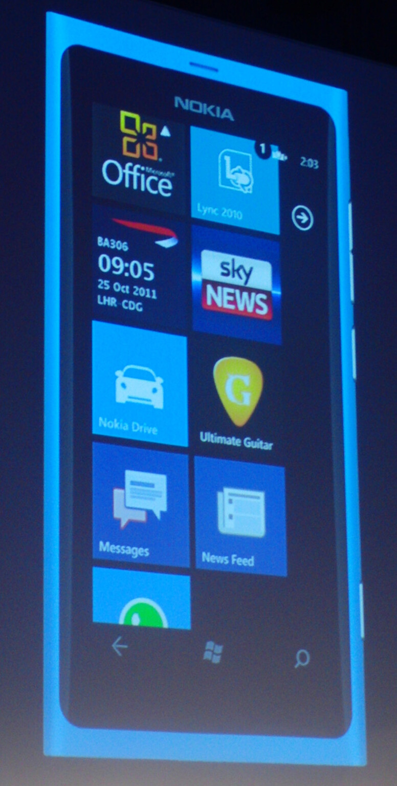 Sneak peek Facebook for Windows Phone 7.5 update