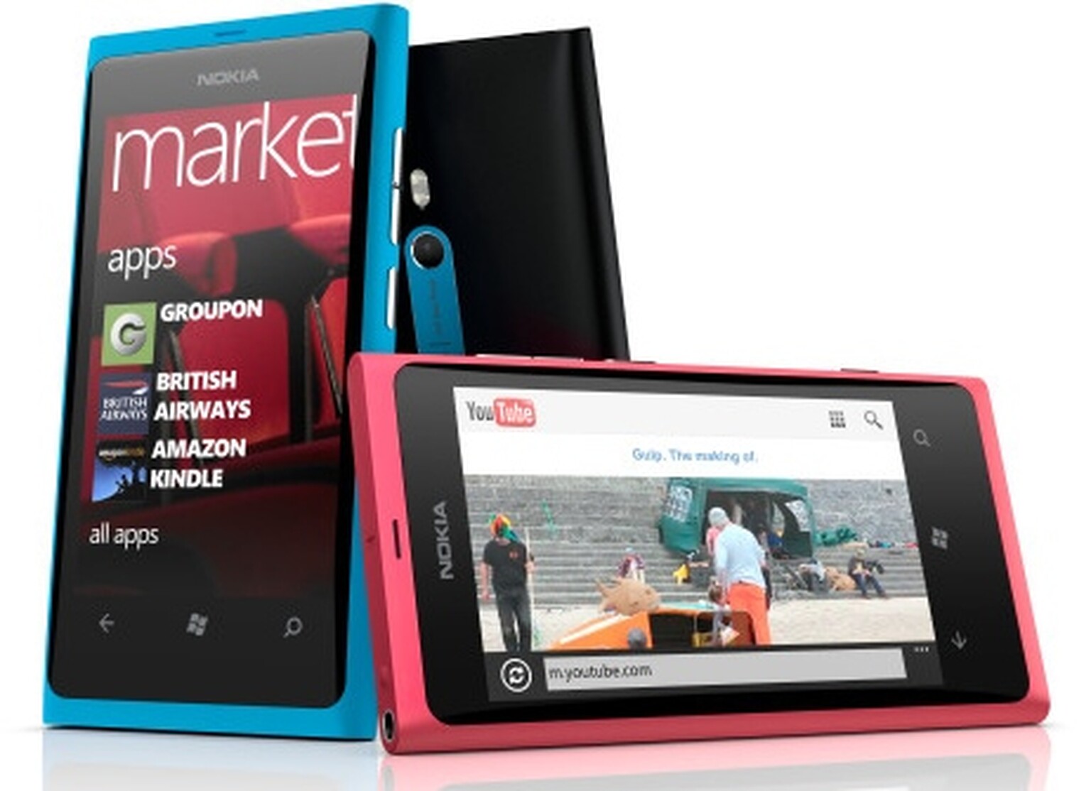 Nokia unveils the Lumia 800, the "first real Windows Phone"