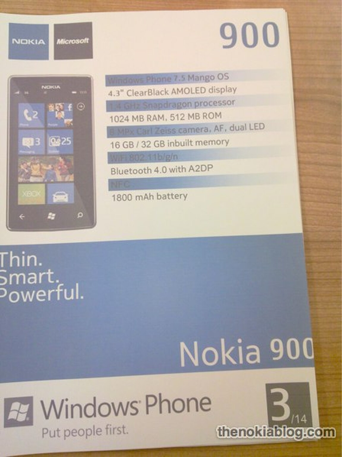 Nokia 900 breaks cover in last minute leak