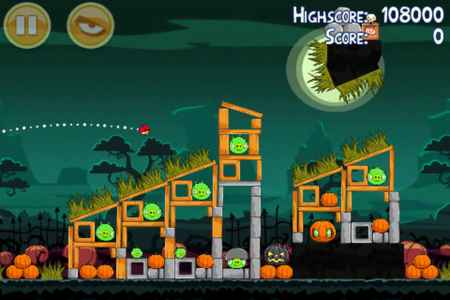 Angry Birds Seasons Ham‘O’Ween available for iOS and Android now: 30 new levels plus a new bird