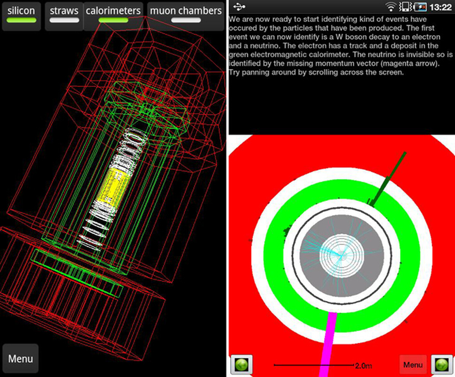 LHSee Android app allows you to get updates of “live collision events” from CERN on your phone