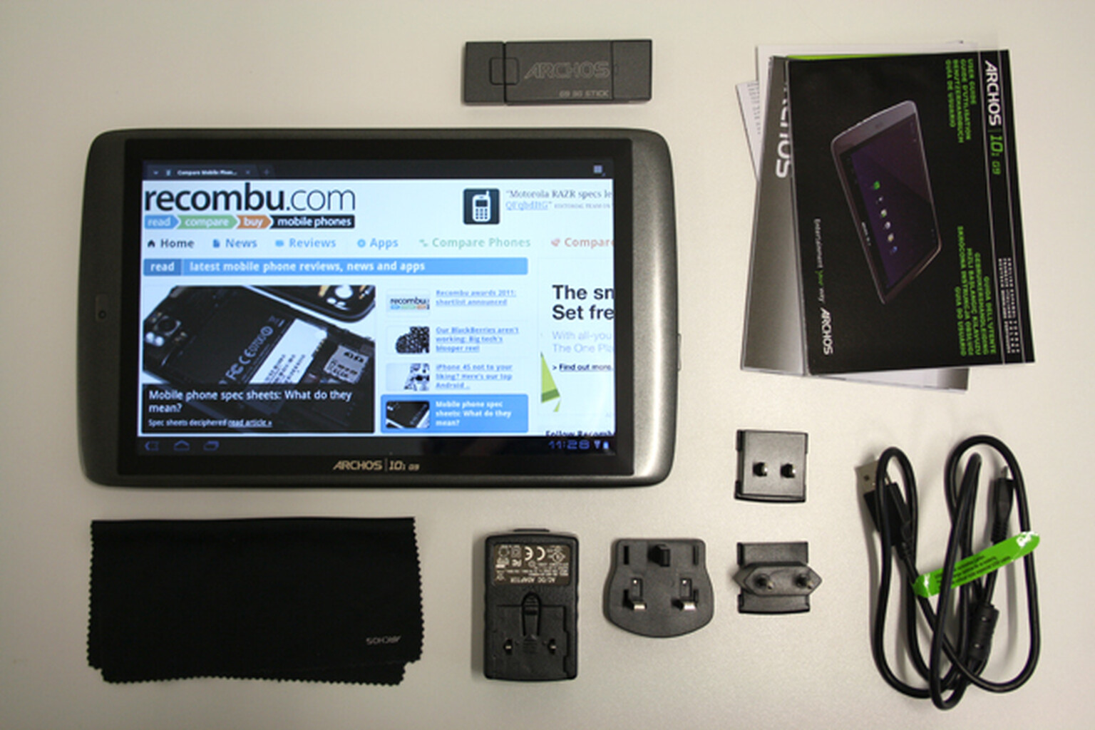 Archos 101 G9: What's in the box?