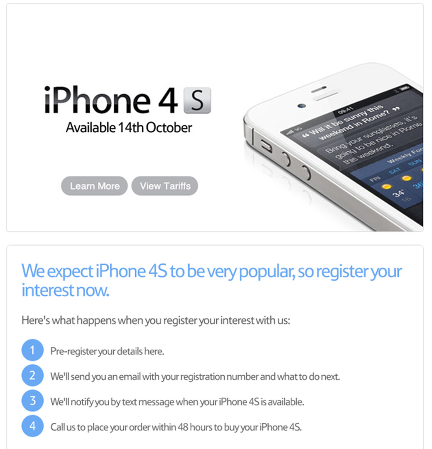 Tesco Mobile offers ‘lowest prices’ for iPhone 4S 16GB