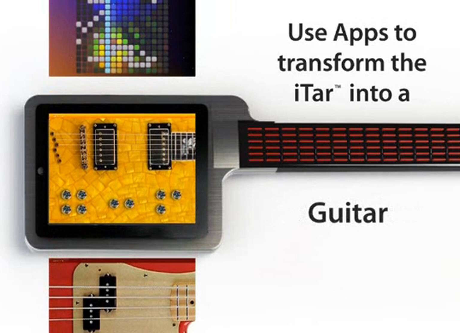 iTar: Starr Labs’ guitar fingerboard plus an iPad shreds it up on Kickstarter