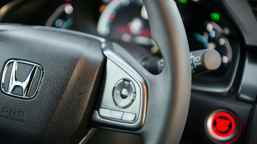 2018 Honda Civic 1.6 i-DTEC diesel steering wheel