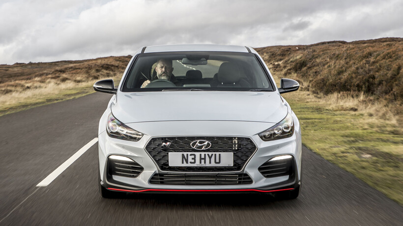 Hyundai i30 N Performance from the front