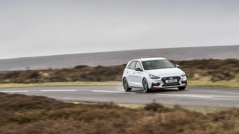 Hyundai i30 N Performance oversteer action